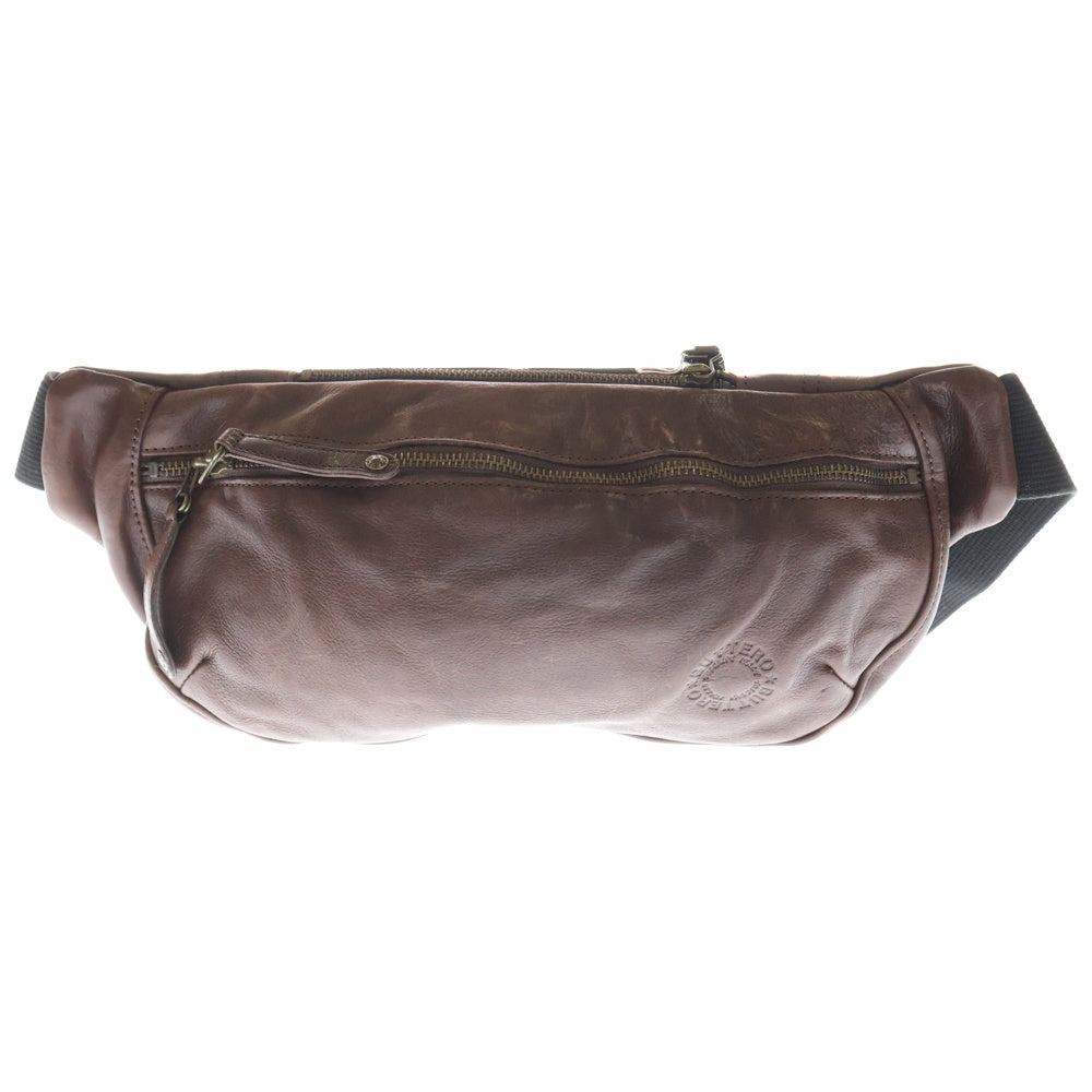 BUTTERO(ブッテロ) Washed Leather Shoulder Bag ウォッシュドレザー 