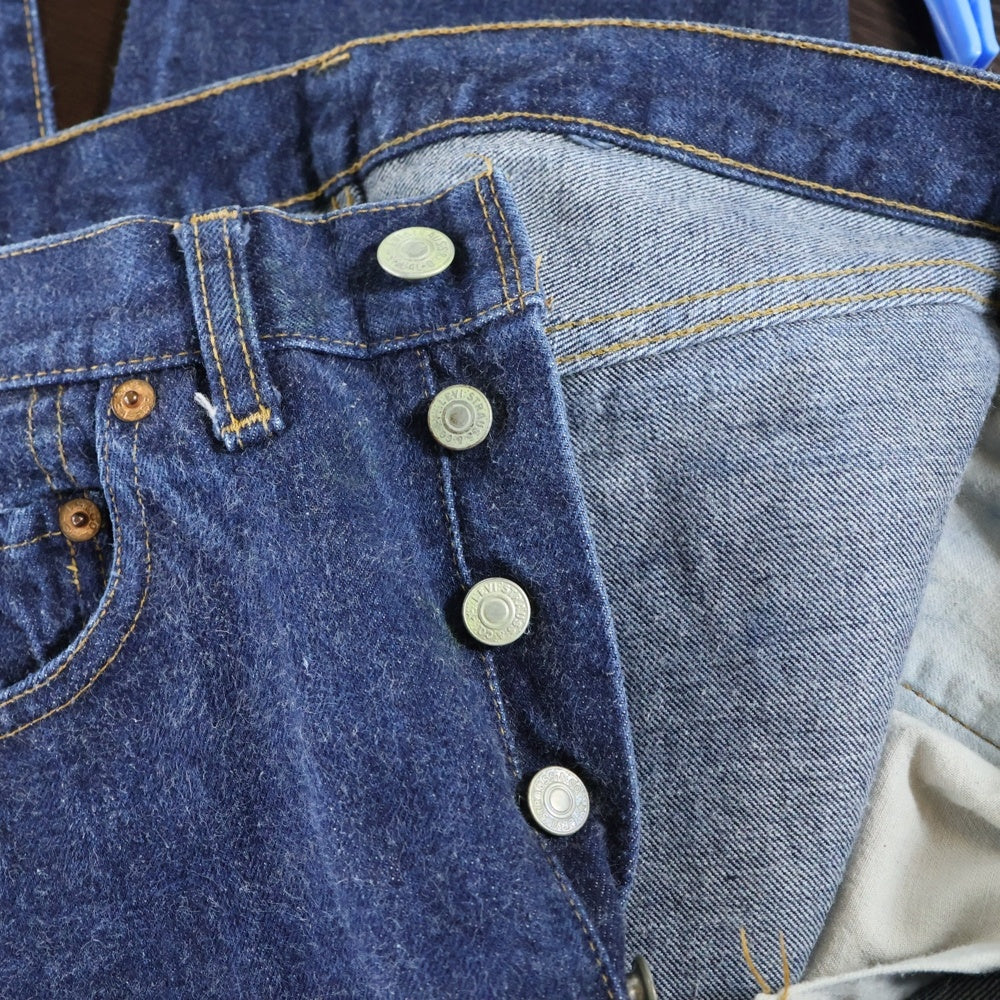Levi's(リーバイス) 60s VINTAGE 501 BIG E 後期 ボタン裏2 デニムパンツ インディゴ