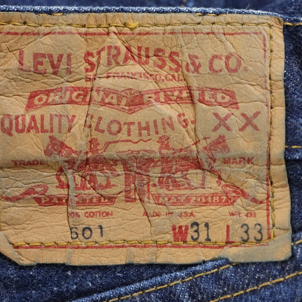 Levi's(リーバイス) 60s VINTAGE 501 BIG E 後期 ボタン裏2 デニムパンツ インディゴ