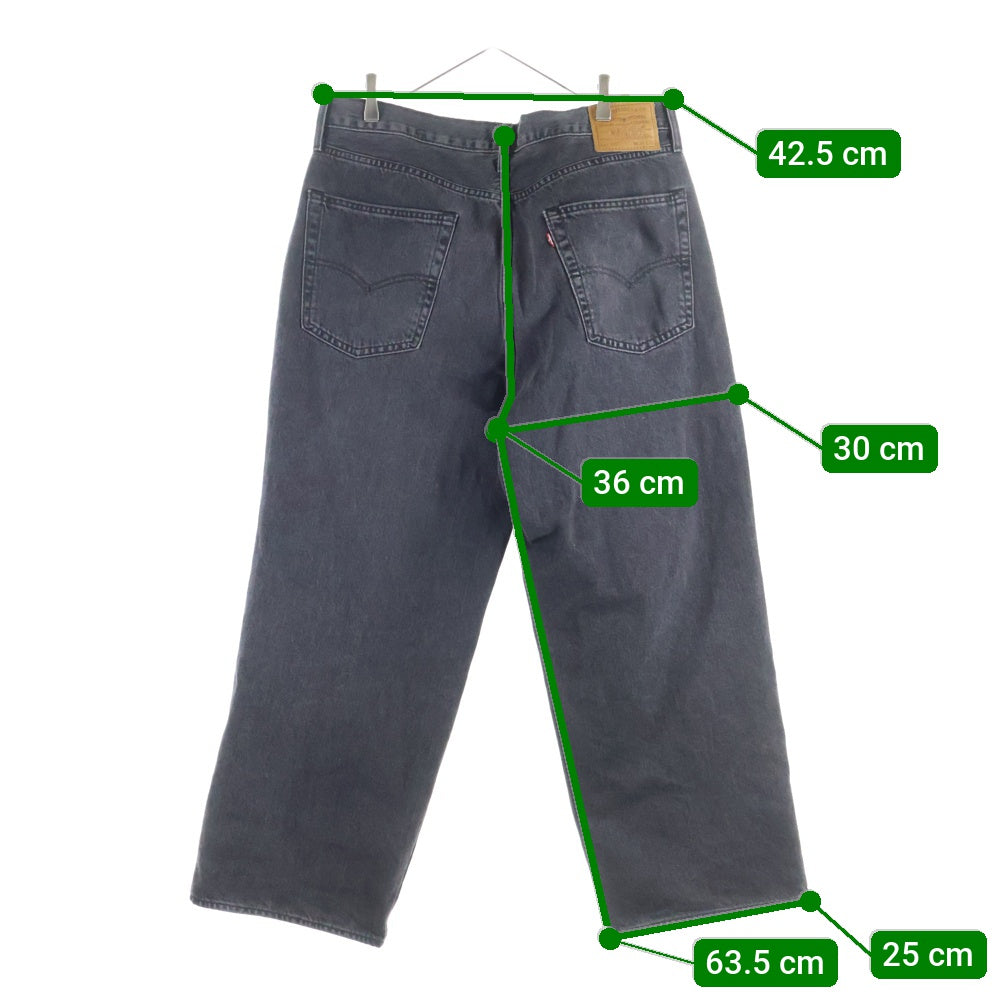 Levi's(リーバイス) BAGGY DENIM バギージーンズ デニム ブラック