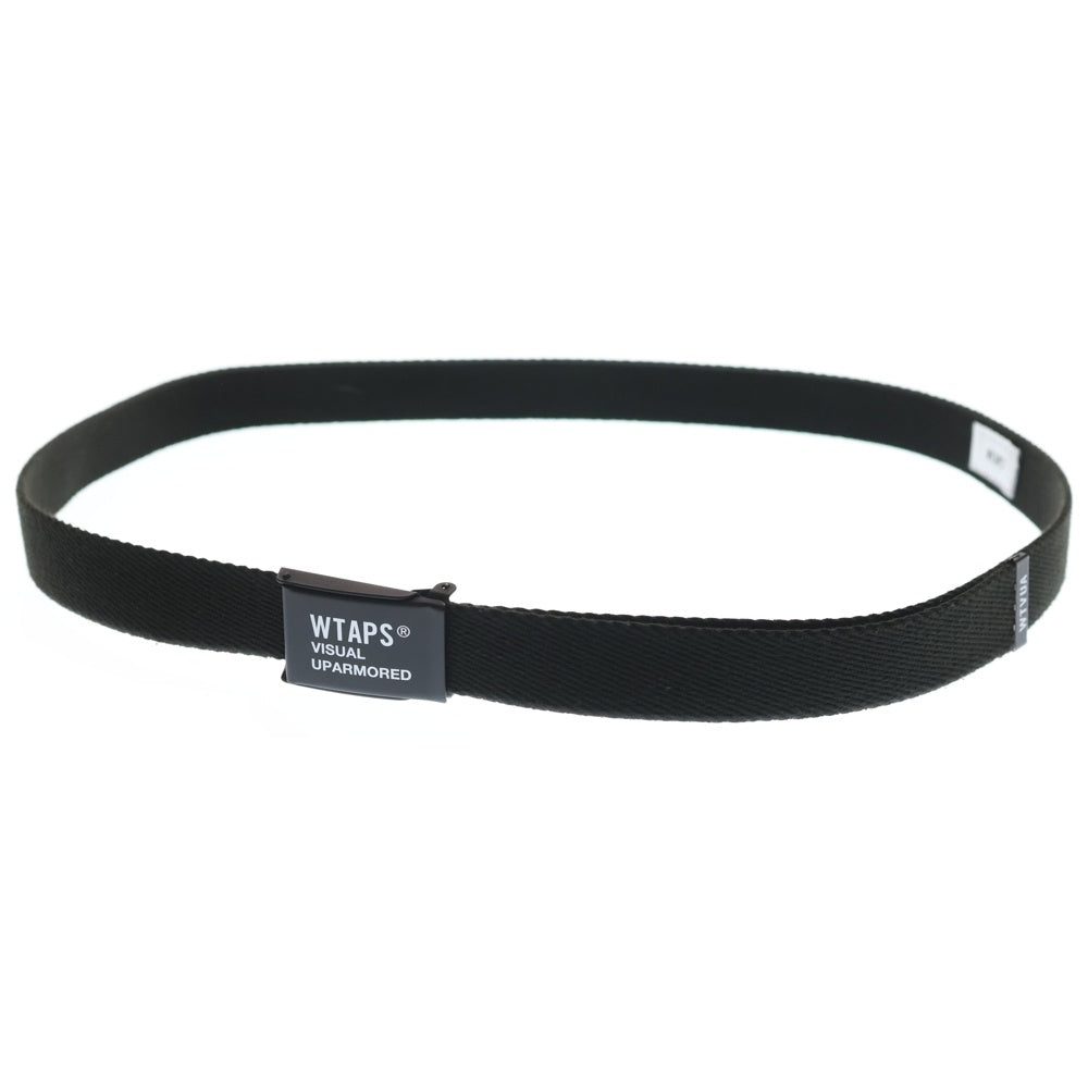 WTAPS(ダブルタップス) GIB BELT ロゴ ガチャベルト ブラック 