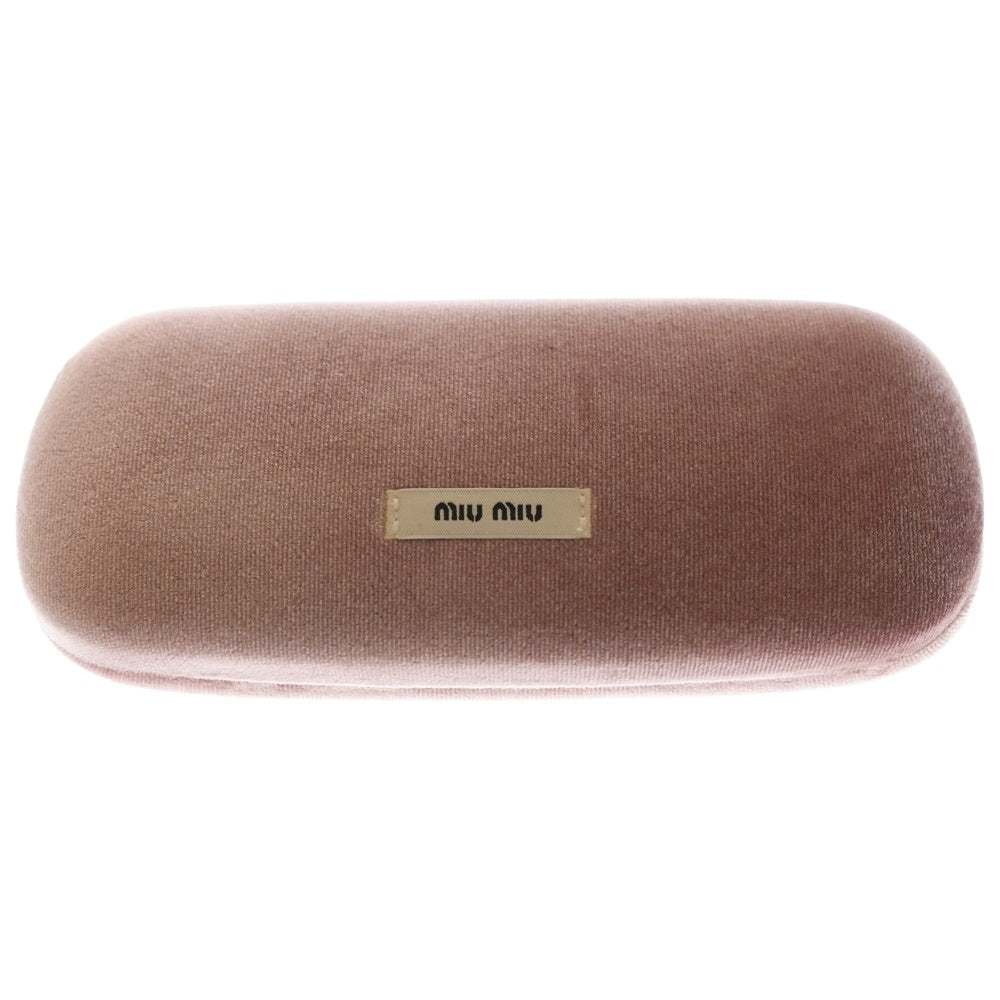 miumiu(ミュウミュウ) ラウンドフレーム カラーレンズ メガネ サングラス 眼鏡 ブラウン/ピンク SMU04Z-F