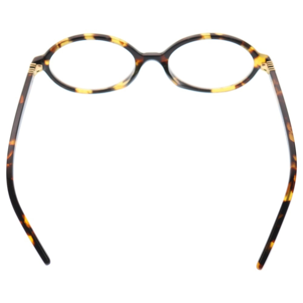 miumiu(ミュウミュウ) ラウンドフレーム クリアレンズ メガネ サングラス 眼鏡 ブラウン SMU04Z-F