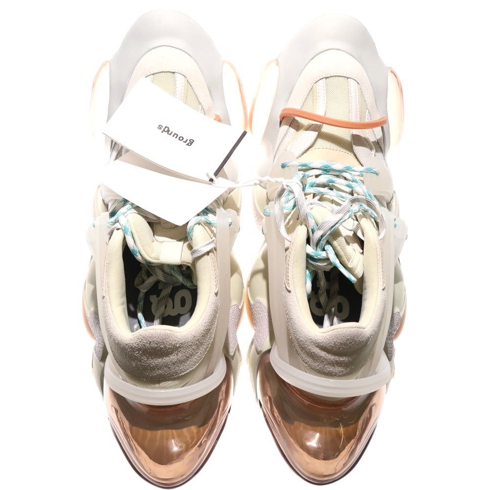 grounds(グラウンズ) CRYSTAL BIG BOY クリスタルビッグボーイ ローカットスニーカー ホワイト US9/27cm