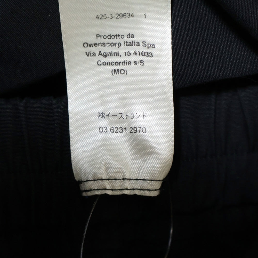 Rick Owens(リックオウエンス) 25AW WIDE BELA PANTS ワイドベラ ロングパンツ ブラック RU02E1366-TE