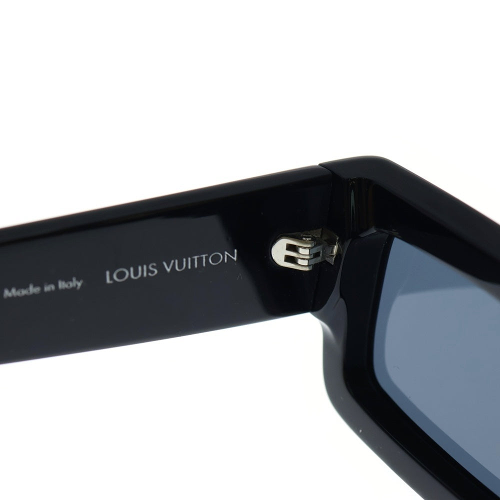 LOUIS VUITTON(ルイヴィトン) LV Crush Low Square LV クラッシュ ロウスクエア スクエアフレームサングラス アイウェア 眼鏡 Z1910E ブラック/シルバー
