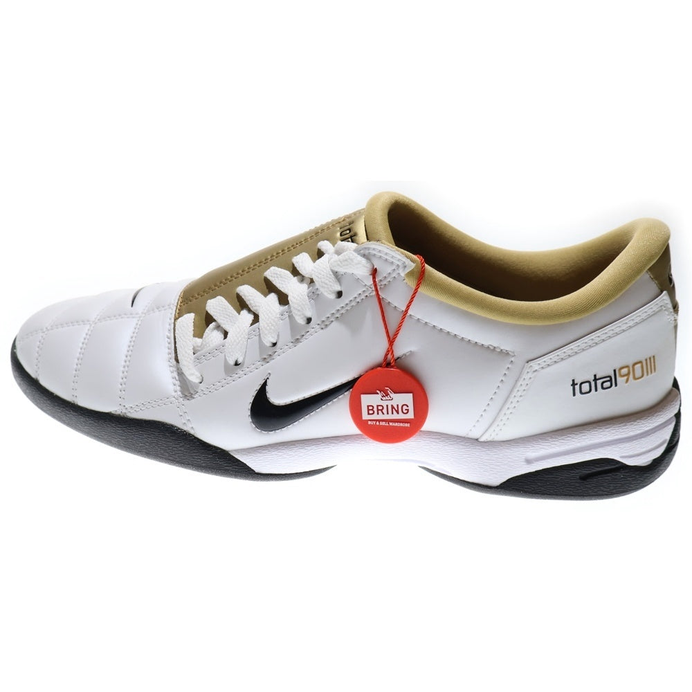NIKE(ナイキ) Total 90 3 SP White Black Metallic Gold トータル90 3エスピー ホワイトブラックメタリックゴールド レースアップローカットスニーカー HJ9351-101