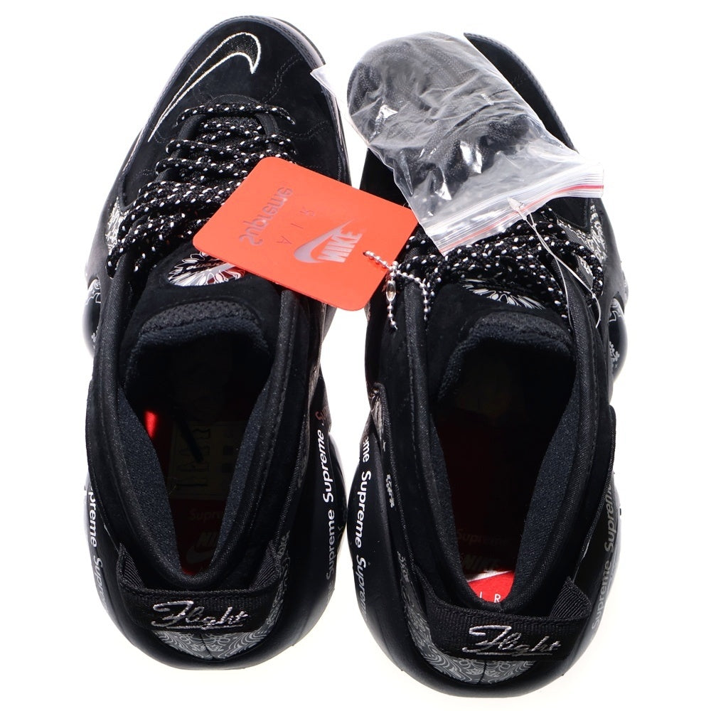 NIKE(ナイキ) 22SS ×Supreme Air Zoom Flight 95 SP Black White シュプリーム エアズームフライト95 ペイズリー総柄レースアップミッドカットスニーカー DJ8604-001