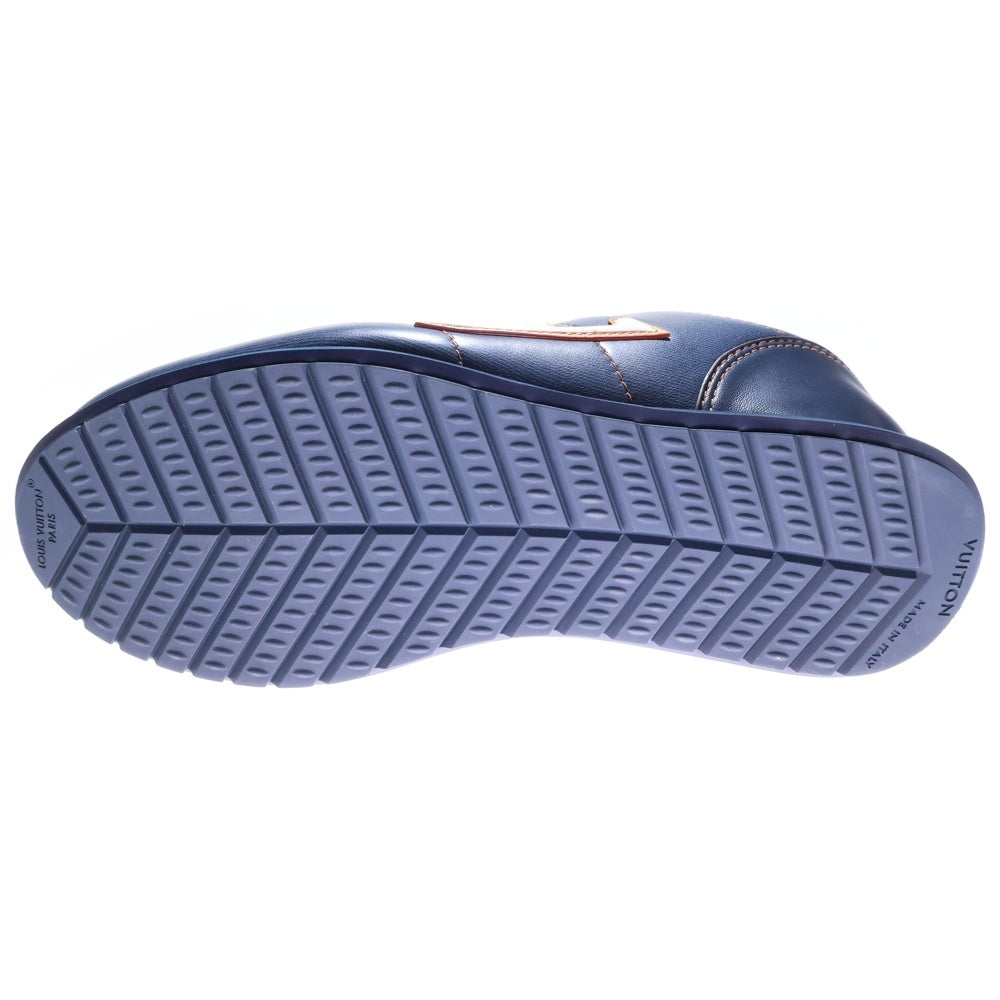 LOUIS VUITTON(ルイヴィトン) 25AW LV ButterSoft LVバターソフト パデットレザーローカットスニーカー ネイビー/ブラウン