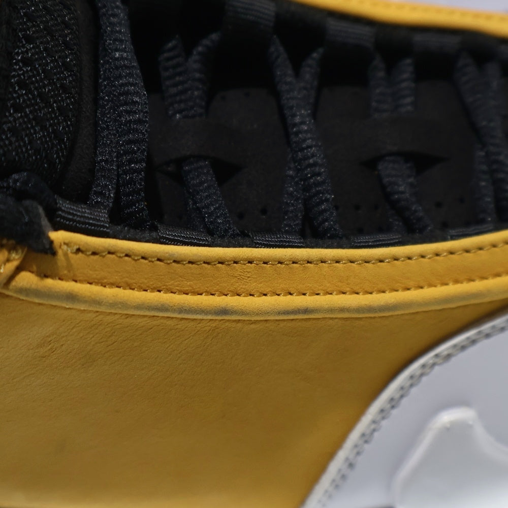 NIKE(ナイキ) Air Jordan 14 Light Ginger エアージョーダン14 ライトジンジャー レースアップミッドカットスニーカー US9/27cm 487471-701 イエロー/ホワイト