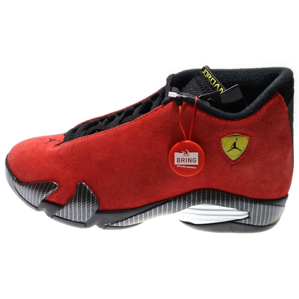 NIKE(ナイキ) Air Jordan 14 Ferrari エアジョーダン14 フェラーリ レースアップハイカットスニーカー US9/27cm IF5015-600 レッド