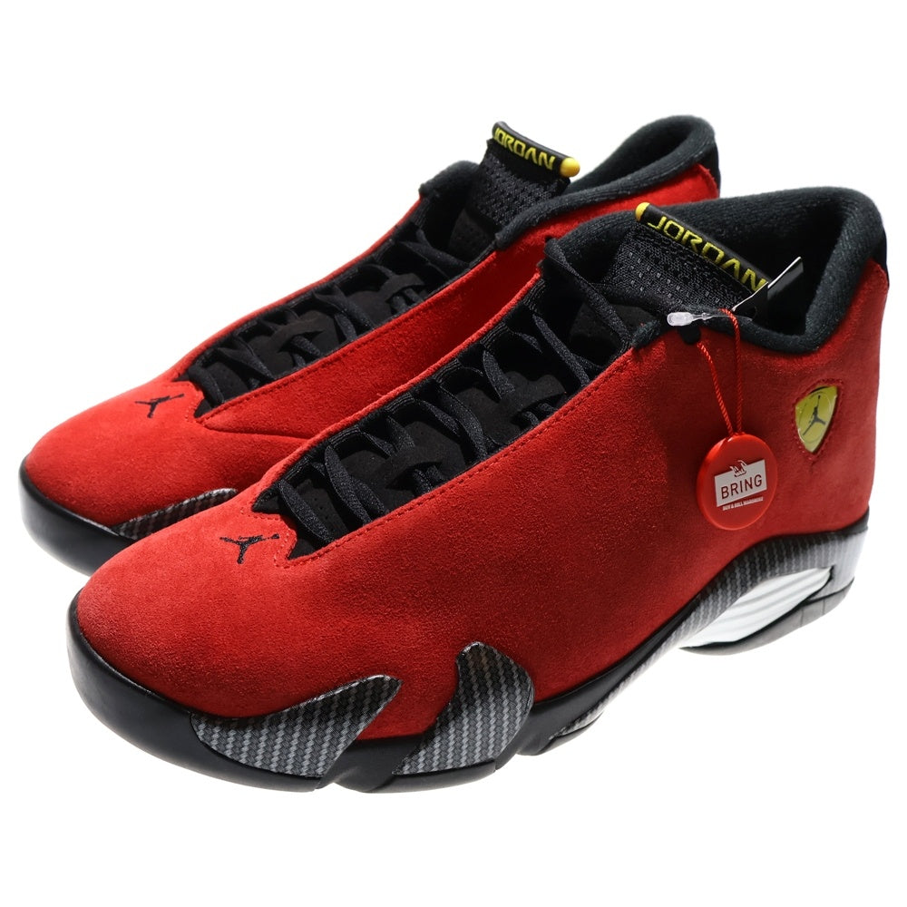 NIKE(ナイキ) Air Jordan 14 Ferrari エアジョーダン14 フェラーリ レースアップハイカットスニーカー US9/27cm IF5015-600 レッド