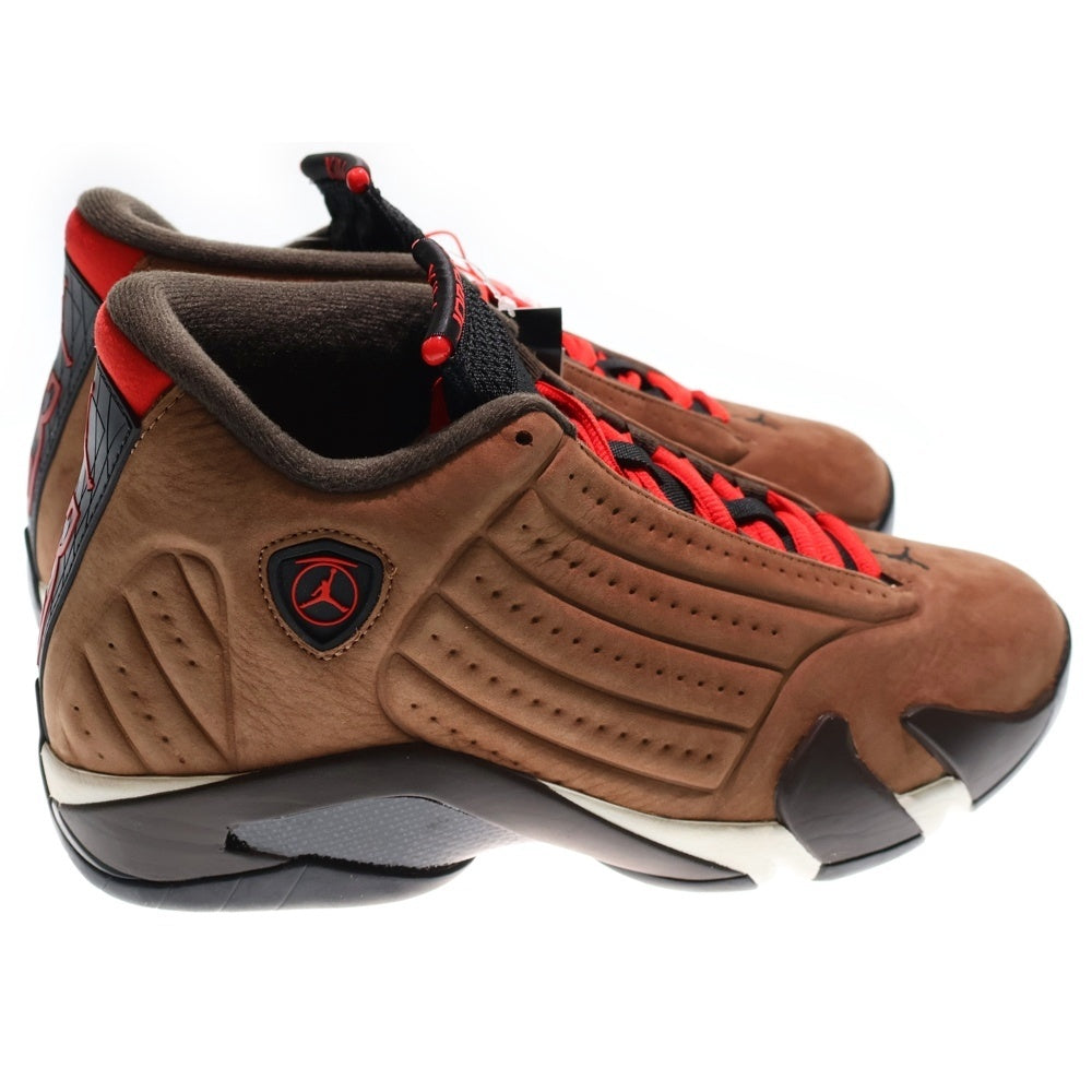 NIKE(ナイキ) Air Jordan 14 Winterized エアジョーダン14 ウィンターライズド レースアップミッドカットスニーカー US9/27cm DO9406-200 ブラウン