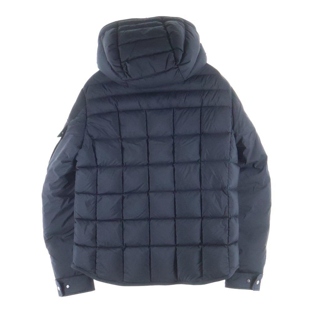 MONCLER(モンクレール) 25AW BARBUSTEL GIUBBOTTO バーバステルジュボット ウール切替ジップアップナイロンダウンジャケット K20911A00250 596K7 ブラック