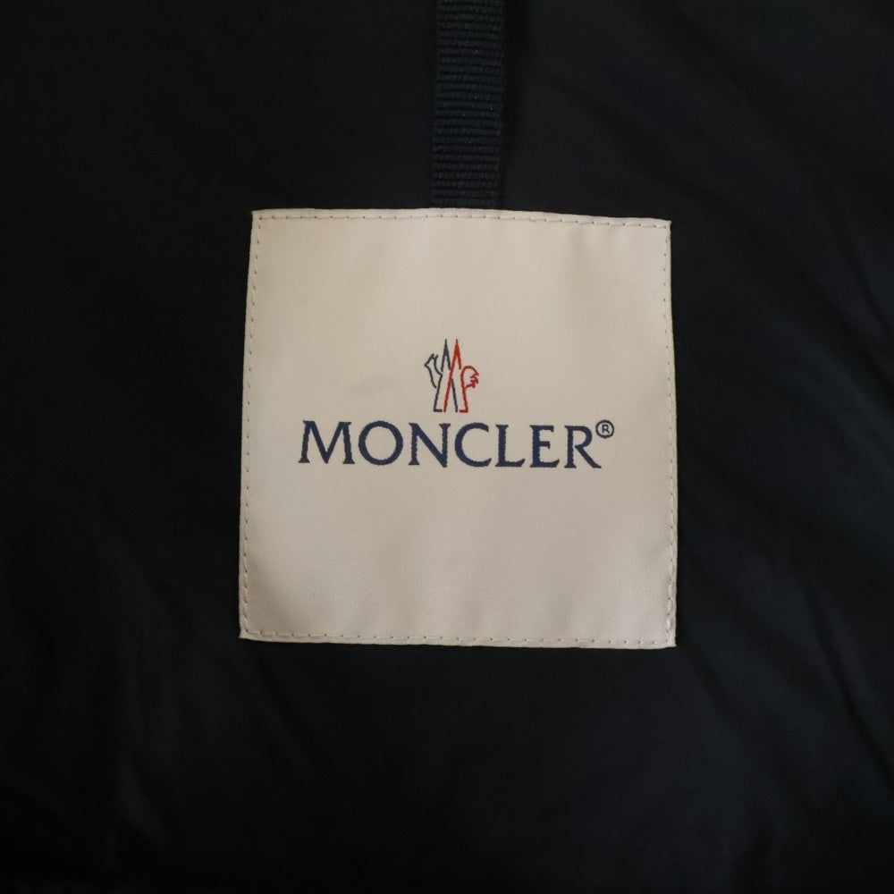 MONCLER(モンクレール) 25AW BARBUSTEL GIUBBOTTO バーバステルジュボット ウール切替ジップアップナイロンダウンジャケット K20911A00250 596K7 ブラック