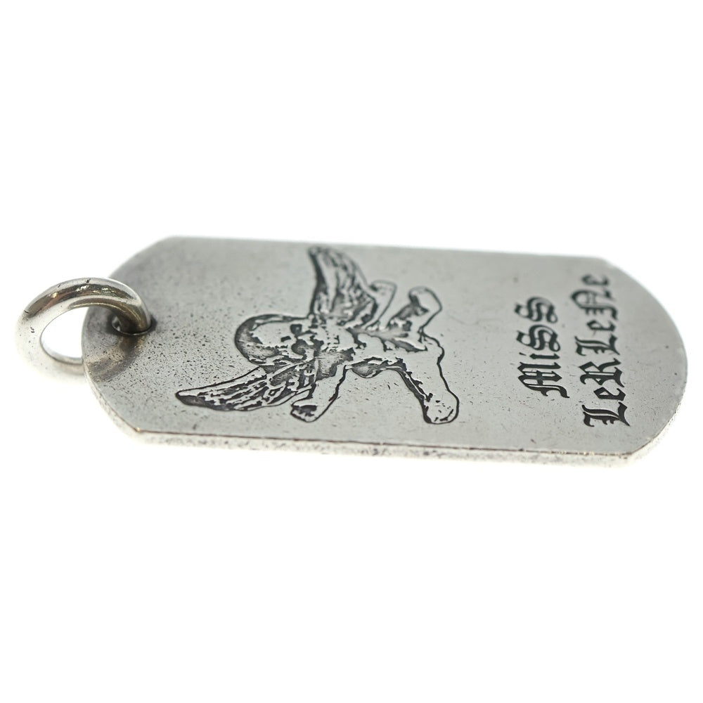 CHROME HEARTS(クロムハーツ) D TAG LRG FOTI MISS LERLENE フォティドッグタグミスラーレン シルバーネックレストップ