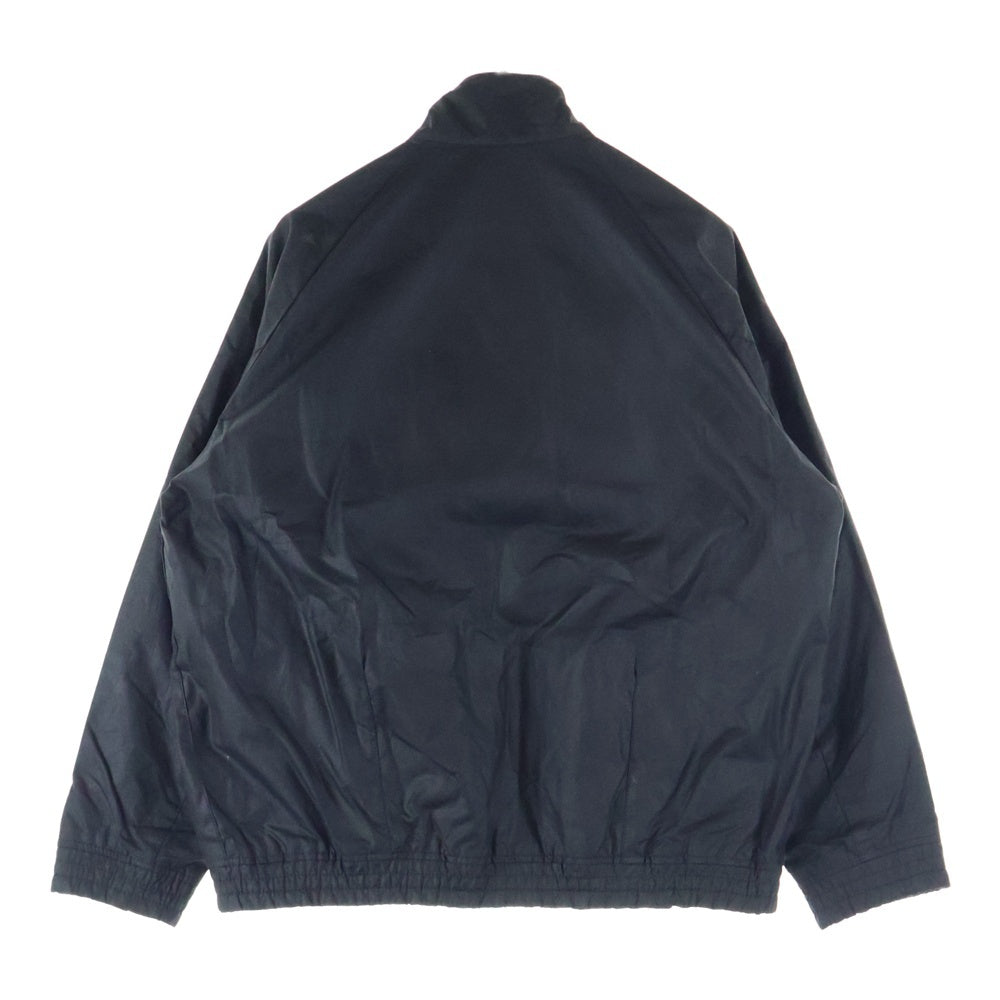 Barbour(バブアー) TRANSPORT トランスポート スタンドカラーワックスブルゾン ワックス加工ジップアップスイングトップジャケット 252MWX2497 ブラック