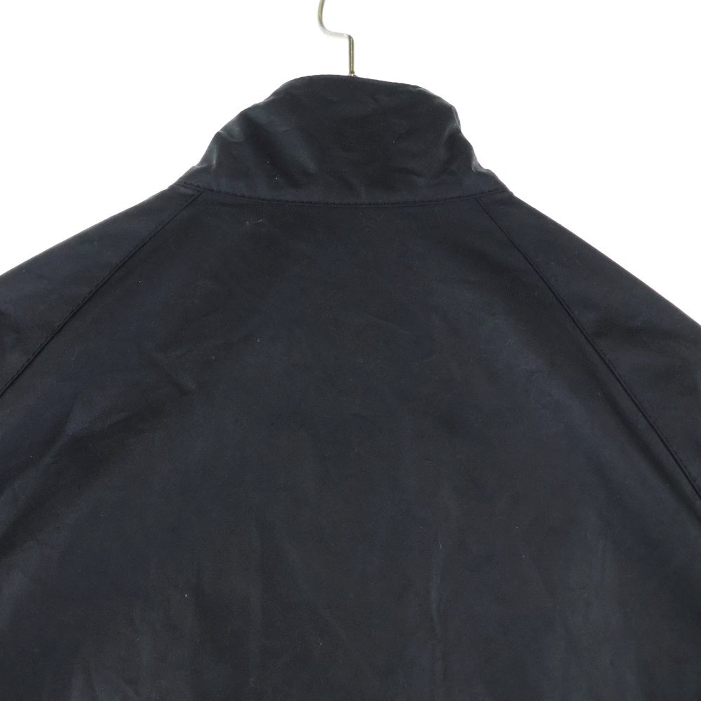 Barbour(バブアー) TRANSPORT トランスポート スタンドカラーワックスブルゾン ワックス加工ジップアップスイングトップジャケット 252MWX2497 ブラック