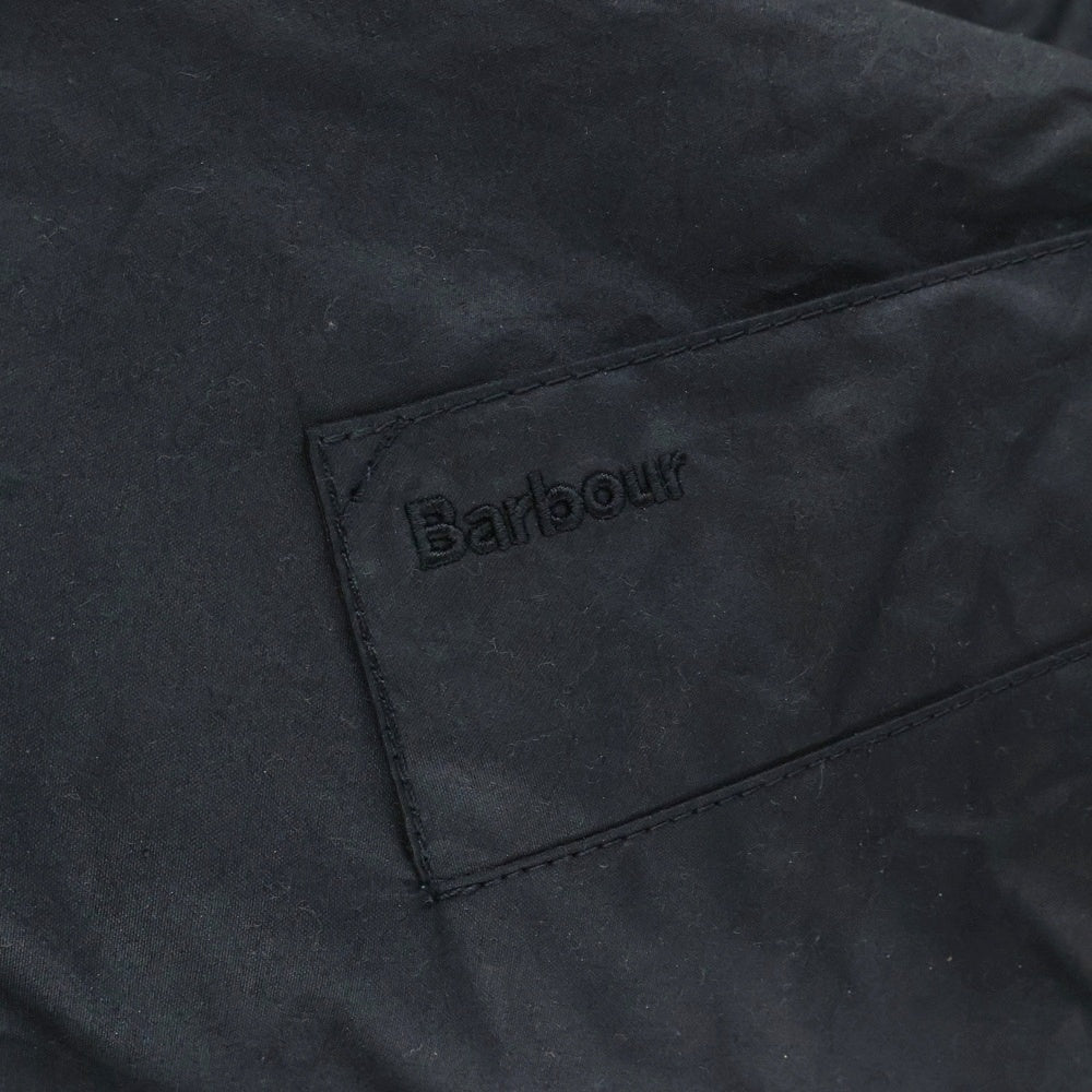 Barbour(バブアー) TRANSPORT トランスポート スタンドカラーワックスブルゾン ワックス加工ジップアップスイングトップジャケット 252MWX2497 ブラック