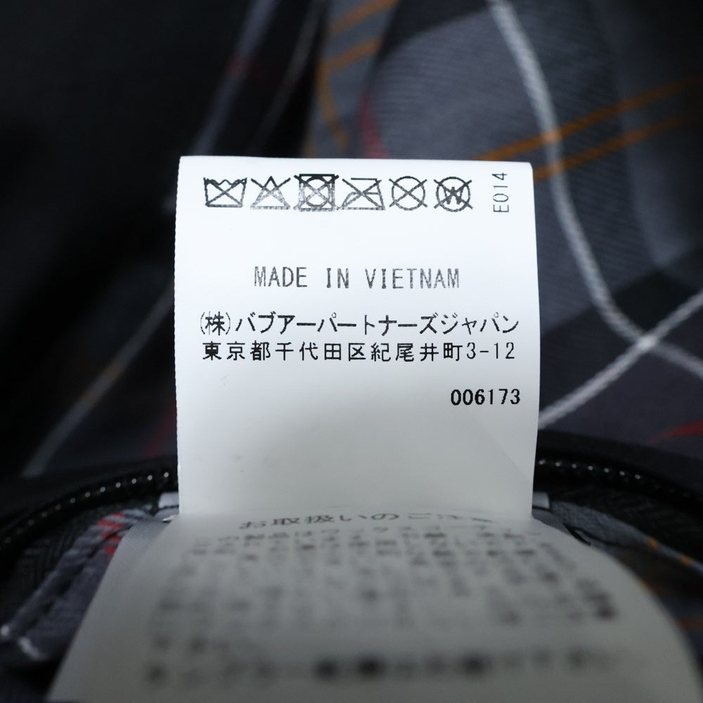 Barbour(バブアー) TRANSPORT トランスポート スタンドカラーワックスブルゾン ワックス加工ジップアップスイングトップジャケット 252MWX2497 ブラック