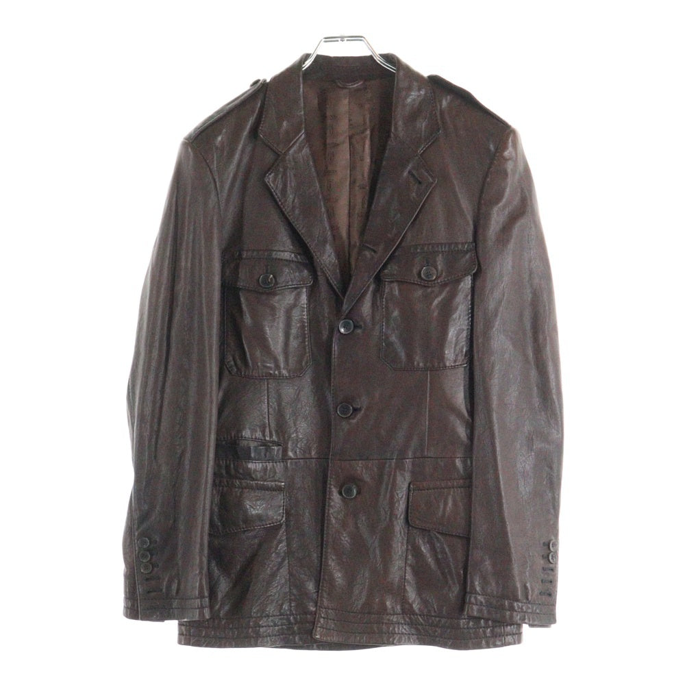 GUCCI(グッチ) ラムレザー テーラードジャケット アウター 171490