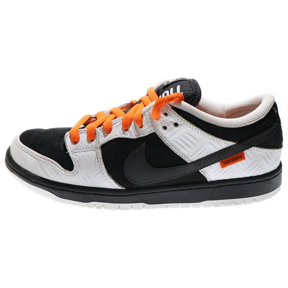 NIKE(ナイキ) ×TIGHTBOOTH SB Dunk Low Pro QS Black and White タイト