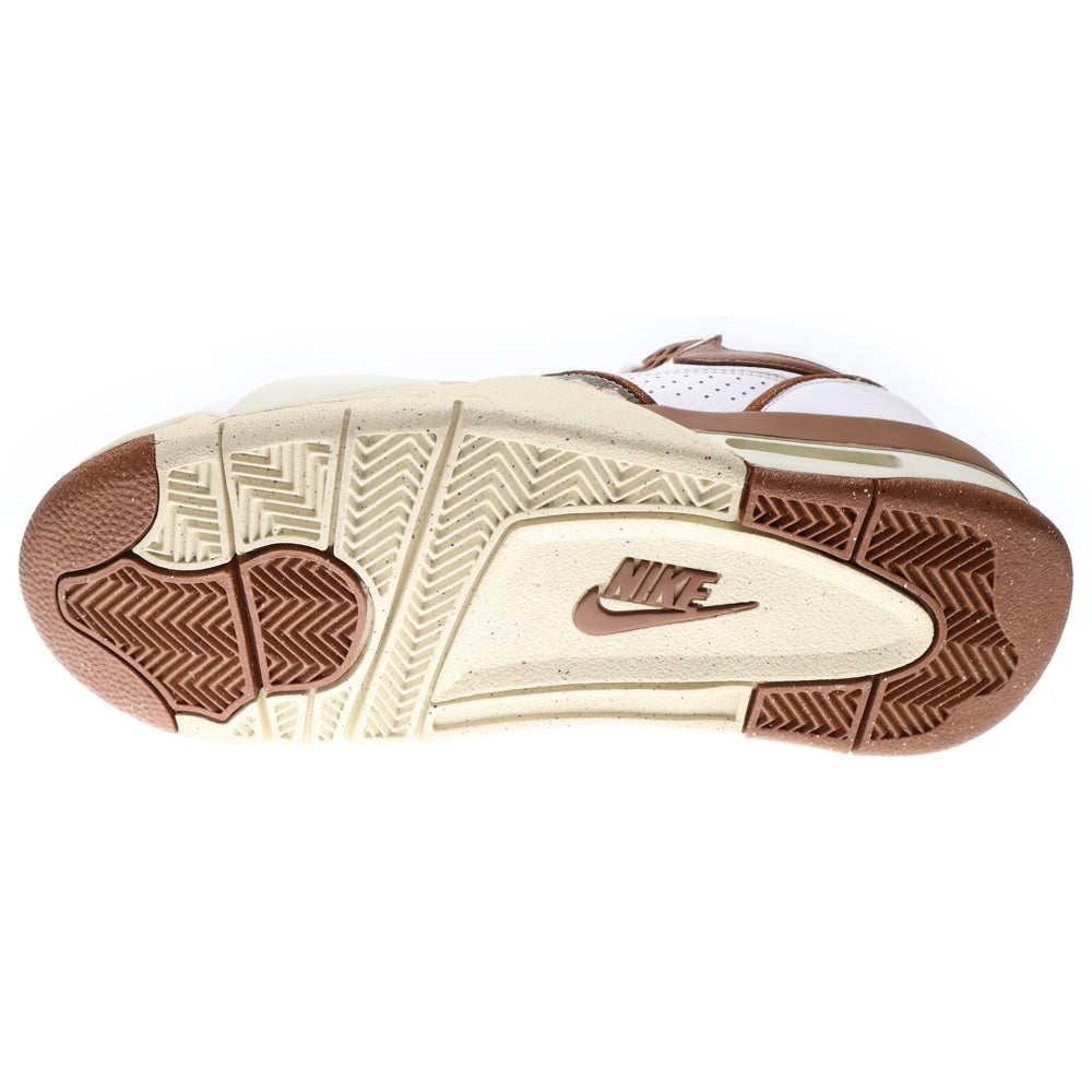 NIKE(ナイキ) ×STUSSY Air Flight 89 Low SP White and Pecan ステューシー エアーフライト89ローSP レースアップローカットスニーカー US8/26cm FD6475-100