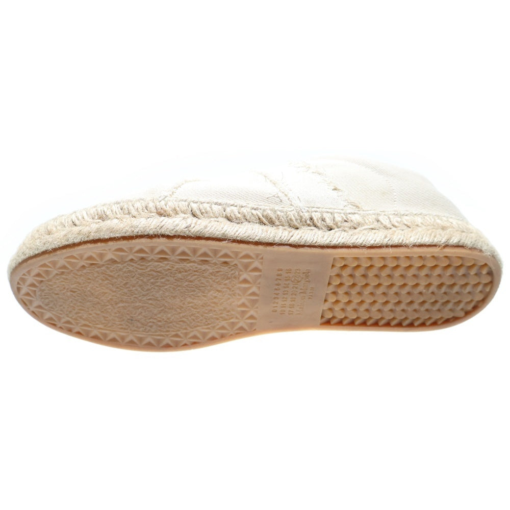 Martin Margiela 22(マルタンマルジェラ) Replica Espadrilles レプリカエスパドリーユ レースアップローカットスニーカー S57WS0445 アイボリー