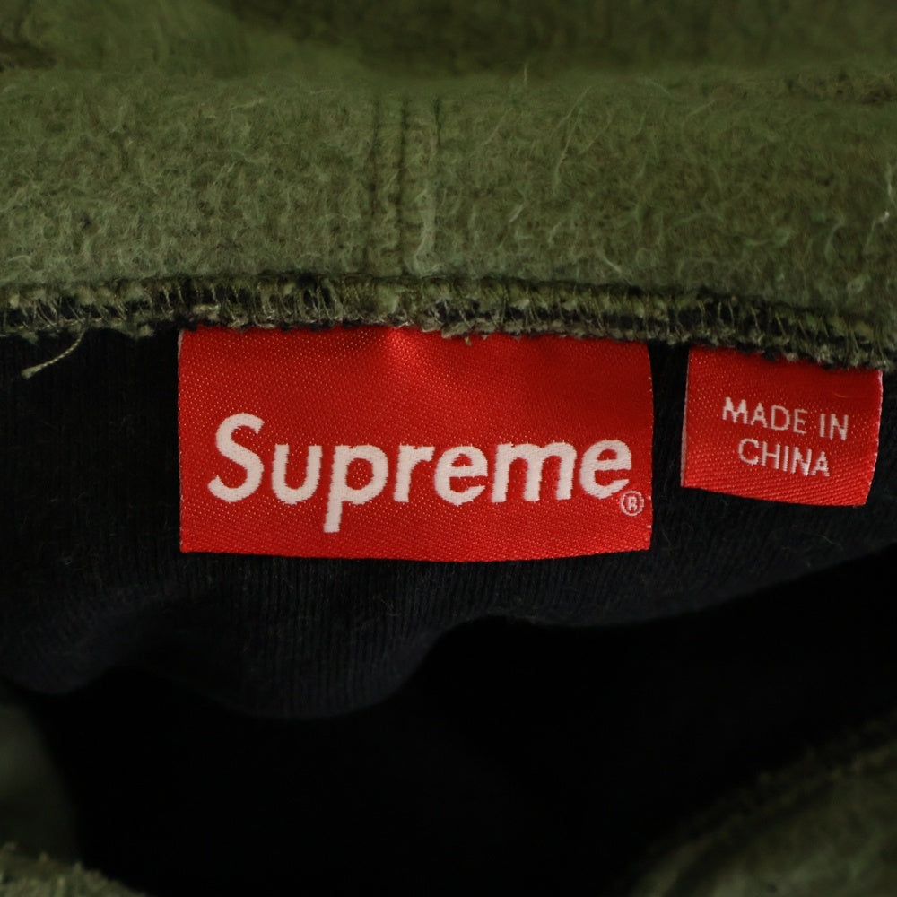 SUPREME(シュプリーム) 23SS Inside Out Box Logo Hooded Sweatshirt インサイドアウトボックスロゴフーデットスウェットシャツ プルオーバーパーカー グリーン/ブラック