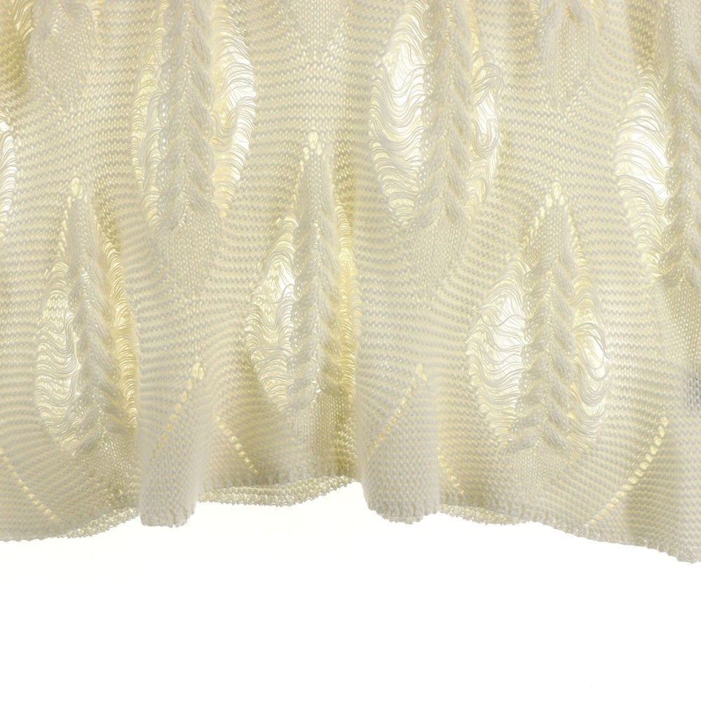 sulvam(サルバム) Yarn no sleeve Knit ヤーンノースリーブニット ダメージ加工ノースリーブニットセーター SP-K06-850 ホワイト