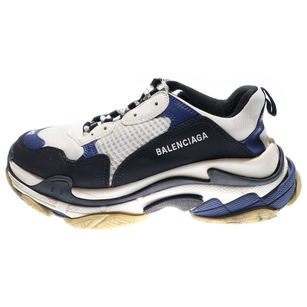 BALENCIAGA(バレンシアガ) Triple S トリプルエス ローカットダッドスニーカー 536737 ホワイト/ネイビー