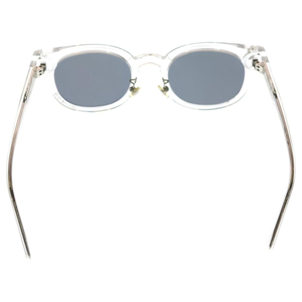 N.S.H(エヌエスエイチ) Made In Shibuya Open My Way Sunglasses メイドインシブヤ オープンマイウェイ クリアフレームサングラス 眼鏡 アイウェア クリア/ブラック