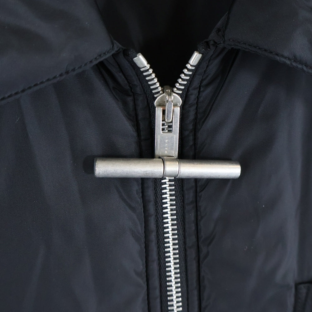 MARNI(マルニ) ジップアップ フロントポケット ナイロンジャケット ブラック CUMU0188W0