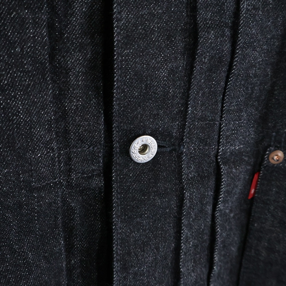 NO BRAND(ノーブランド) Ground Alls G-S506TBK 大戦モデル復刻 1st デニムジャケット ブラック