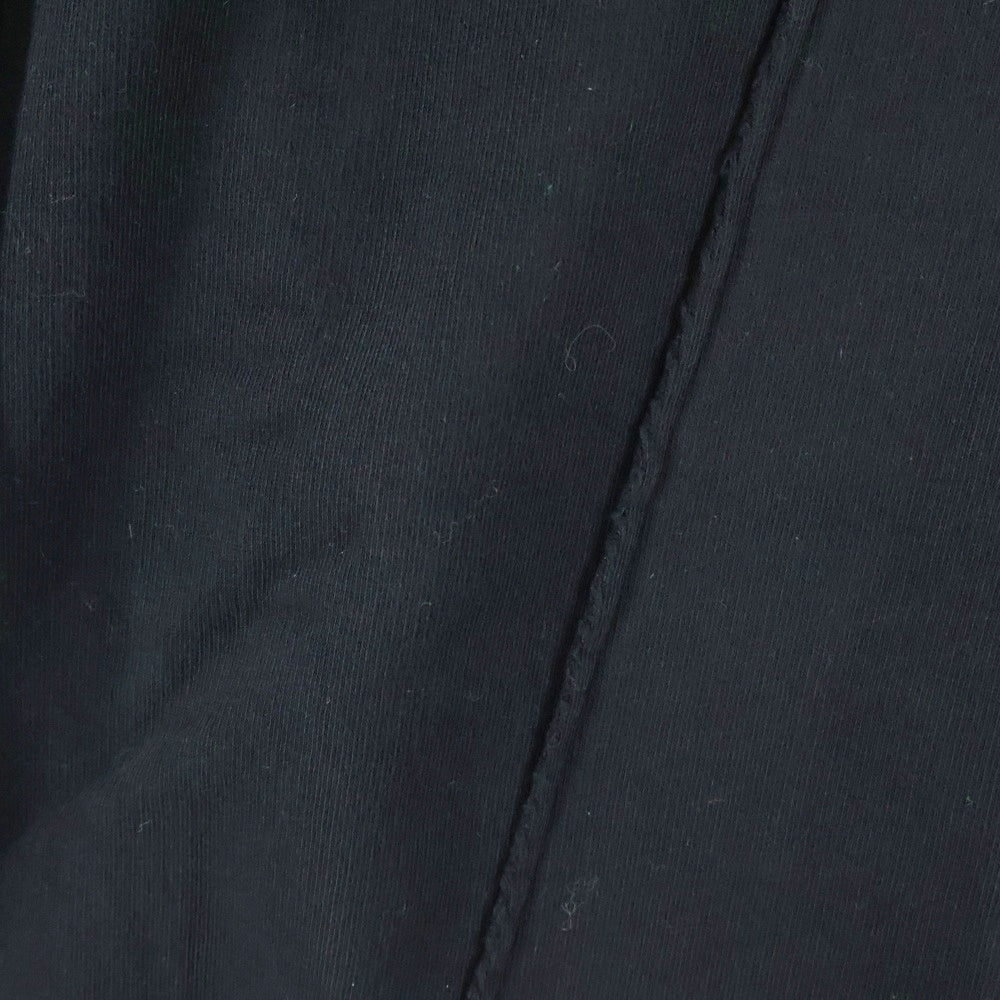 DRKSHDW(ダークシャドウ) 21AW Crater Tunic Sweat Shirts クレーターチュニックスウェットシャツ カットディテールロゴオーバーサイズクルーネック長袖スウェットシャツ DU02A3566-FEM3