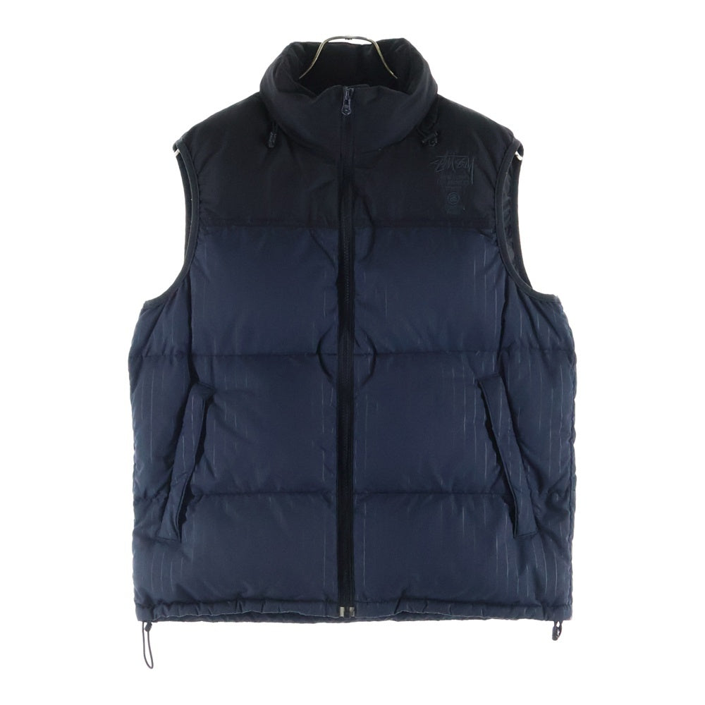 Stussy ストライプ ジップアップベスト STUSSY(ステューシー) 90s Stripe Down Vest ストライプダウンベスト