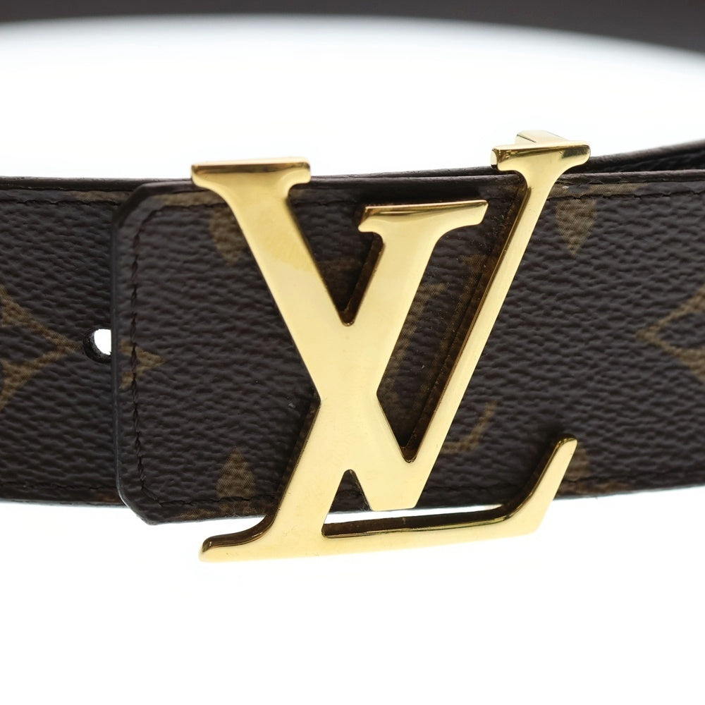 LOUIS VUITTON(ルイヴィトン) LV イニシャル モノグラム ベルト ブラウン 40MM M0566U M0323 レディース