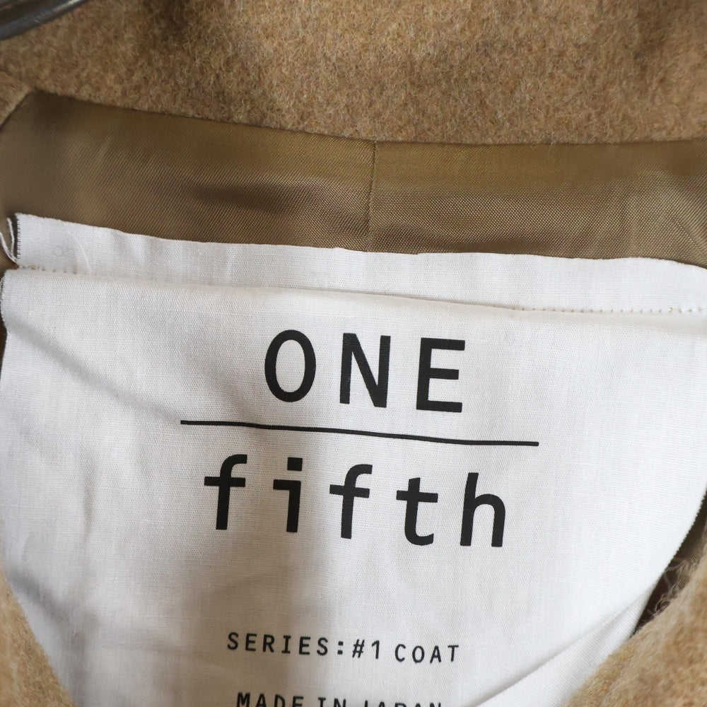 ONE fifth(ワンフィフス) #1 Balkan Coat バルカンコート ラグランスリーブロングコート ベージュ