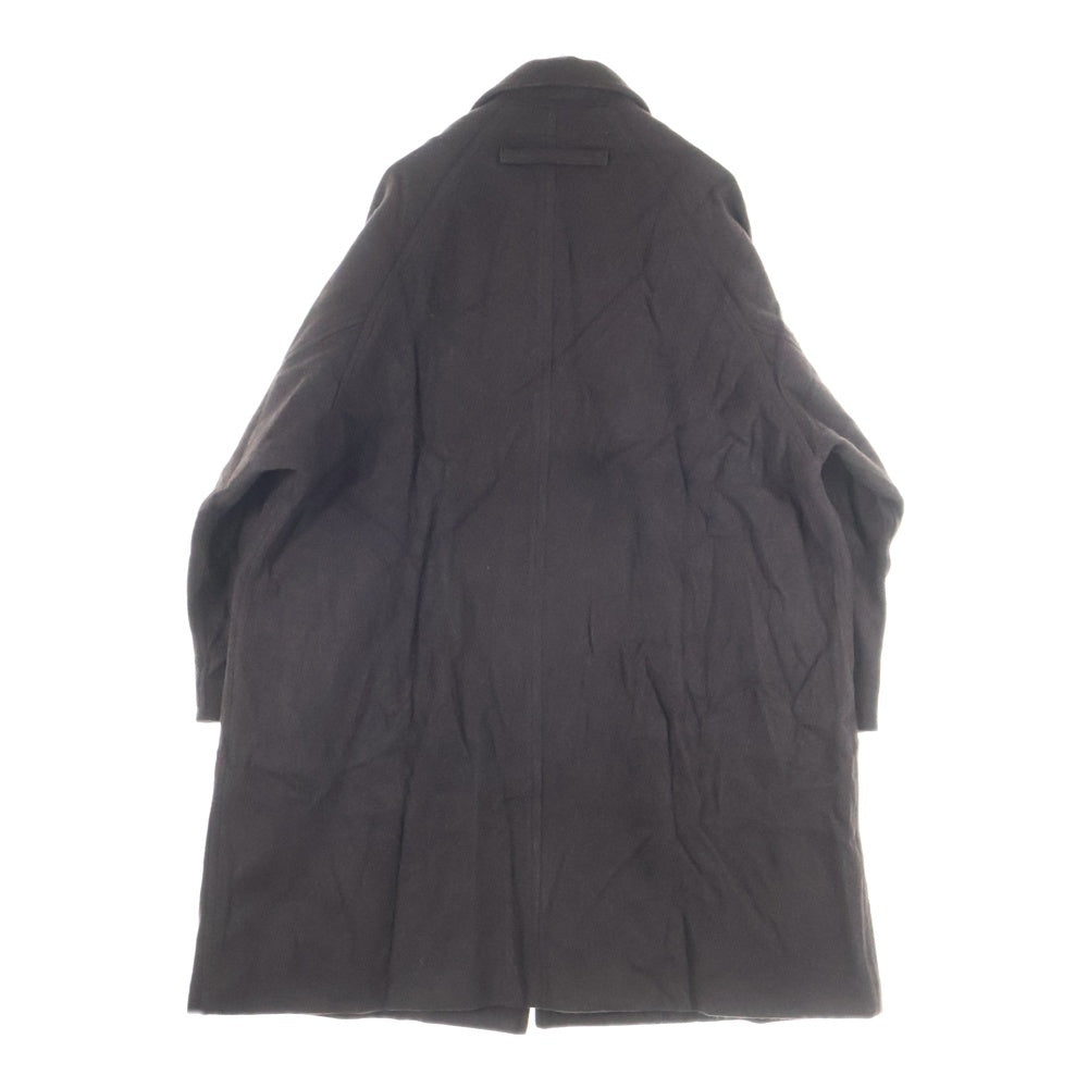 NO BRAND(ノーブランド) ONE fifth ワンフィフス #1 Balkan Coat バルカンコート ラグランスリーブロングコート ブラウン