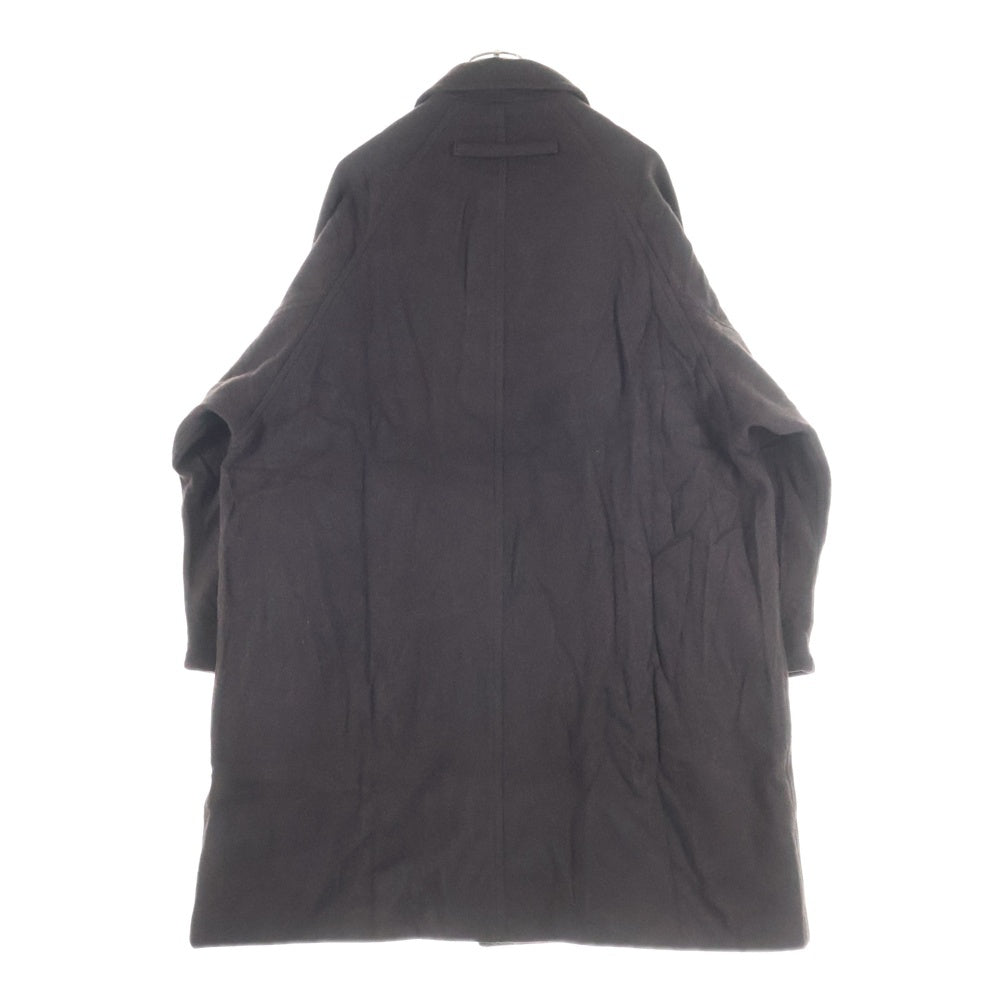 NO BRAND(ノーブランド) ONE fifth ワンフィフス #1 Balkan Coat バルカンコート ラグランスリーブロングコート ブラウン