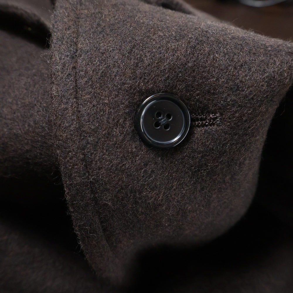 NO BRAND(ノーブランド) ONE fifth ワンフィフス #1 Balkan Coat バルカンコート ラグランスリーブロングコート ブラウン