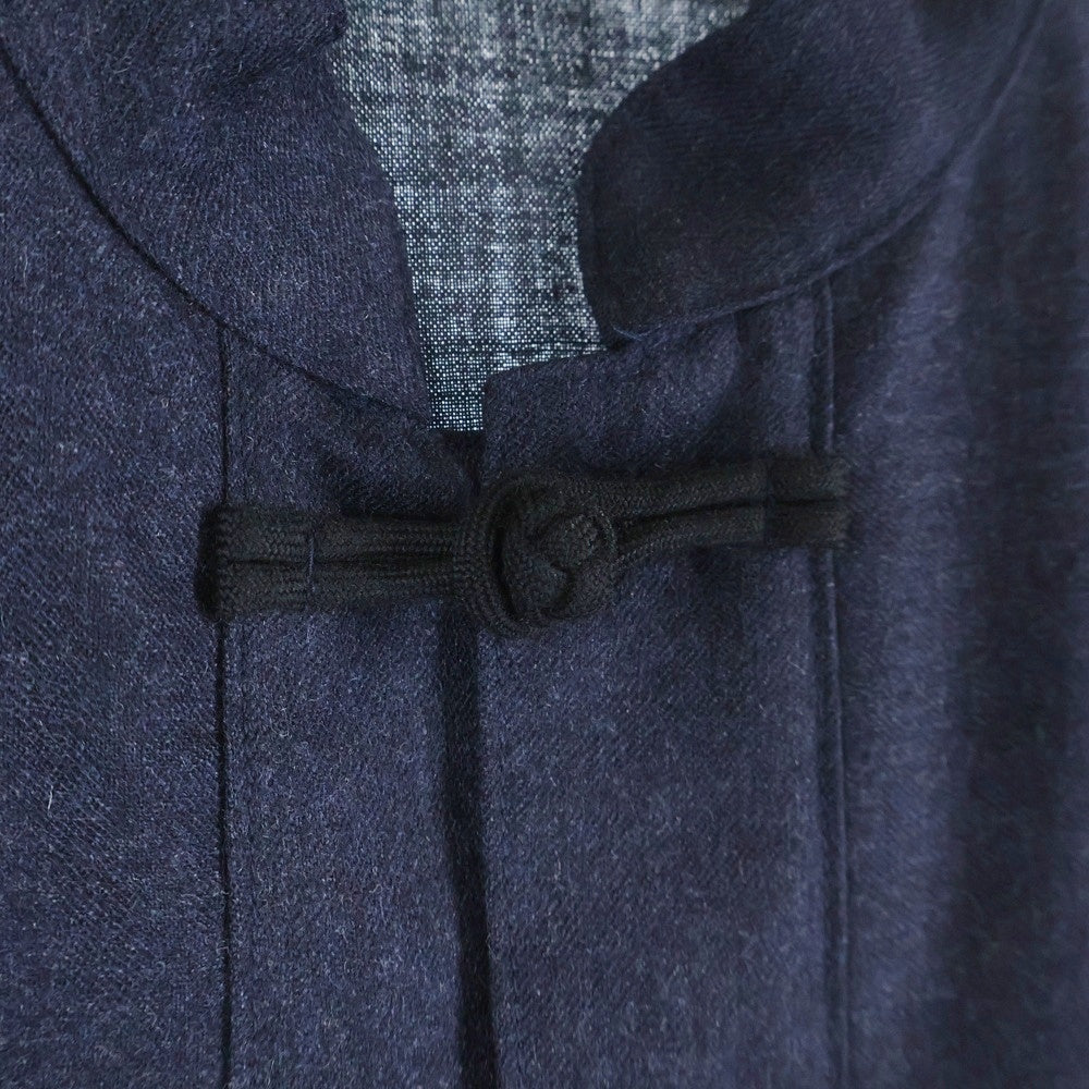 CHANGES(チェンジズ) Remake China Jacket リメイクチャイナジャケット 再構築スタンドカラージャケット ネイビー