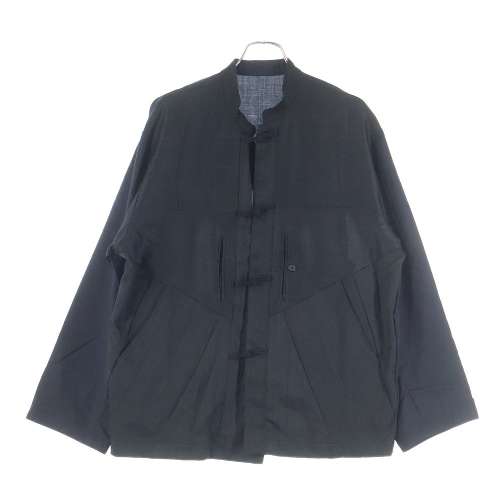 CHANGES(チェンジズ) Remake China Jacket リメイクチャイナジャケット 再構築スタンドカラージャケット グレー