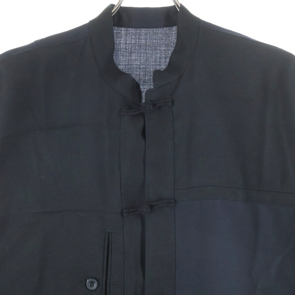 CHANGES(チェンジズ) Remake China Jacket リメイクチャイナジャケット 再構築スタンドカラージャケット ブラック