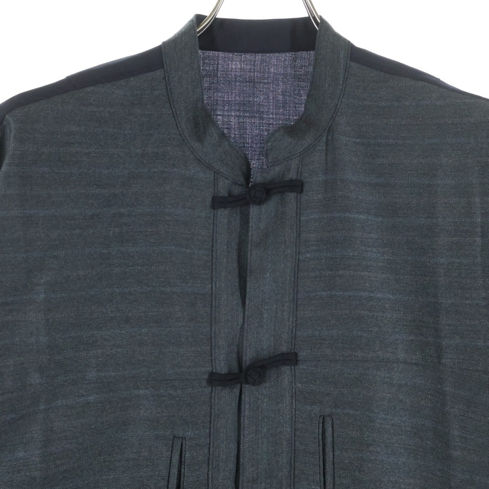 CHANGES(チェンジズ) Remake China Jacket リメイクチャイナジャケット 再構築スタンドカラージャケット グレー