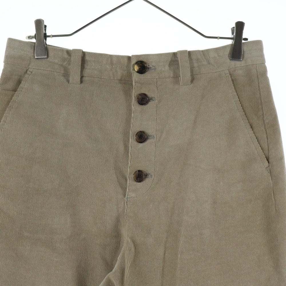 UNDERCOVER(アンダーカバー) Cotton Corduroy Pants コットンコーデュロイパンツ クロップドコーデュロイパンツ UC2E4501-1 ベージュ
