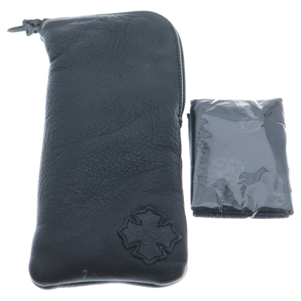 CHROME HEARTS(クロムハーツ) INSTABUTT インスタバット BSフレアテンプルウェリントンサングラス アイウェア 眼鏡 ブラック/シルバー