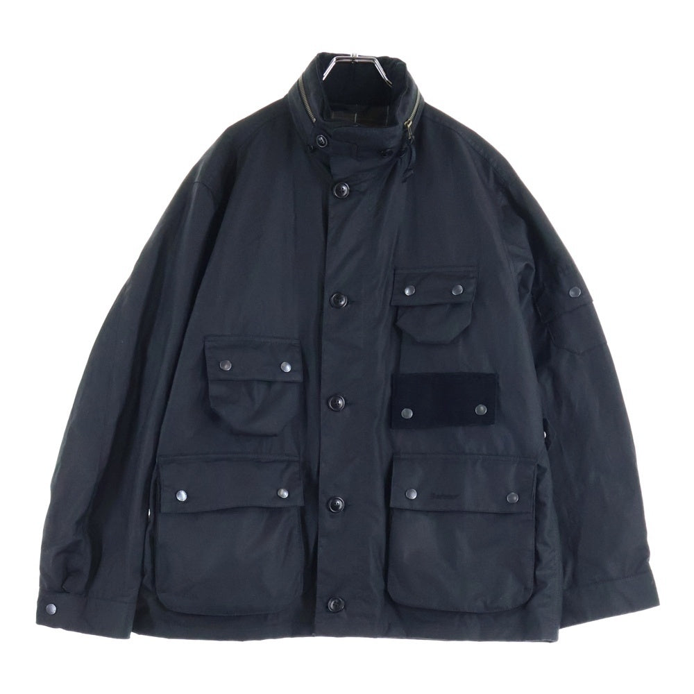 Barbour(バブアー) 25AW Heritage + ヘリテージ プラス Editor ワックスジャケット ブラック 252MWX2480