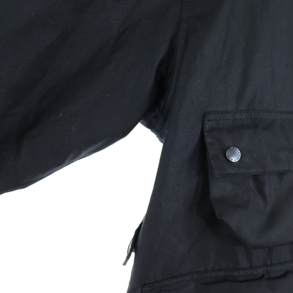 Barbour(バブアー) 25AW Heritage + ヘリテージ プラス Editor ワックスジャケット ブラック 252MWX2480