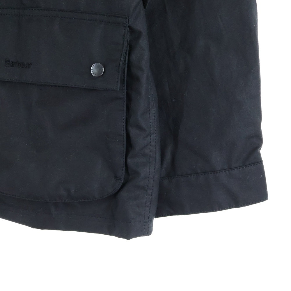 Barbour(バブアー) 25AW Heritage + ヘリテージ プラス Editor ワックスジャケット ブラック 252MWX2480